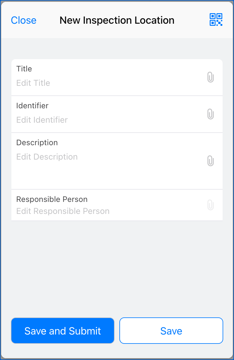 Image of a Inspection Location asset